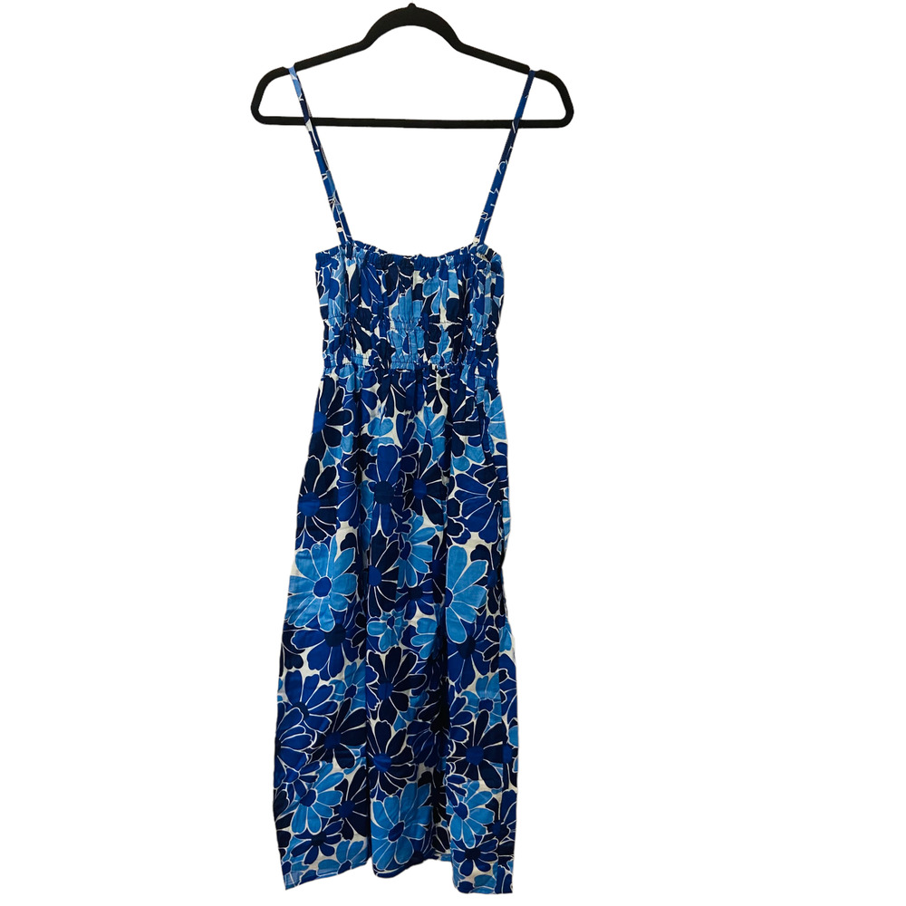 Faithfull the Brand Adalyn Floral Cotton Midi-Dress, MULTIPLE -- NWT - Picture 2 of 15